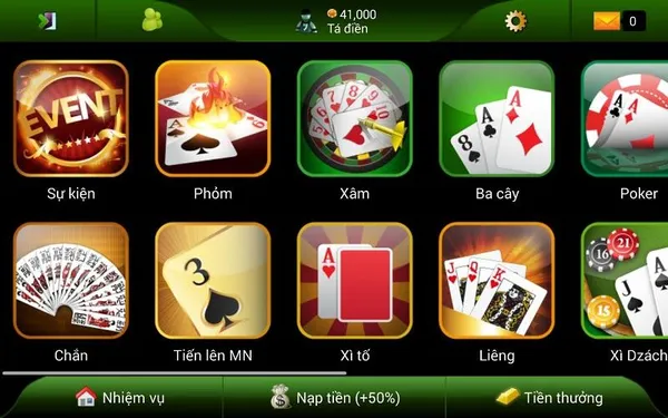 game bài đổi thường - Đánh bài Online