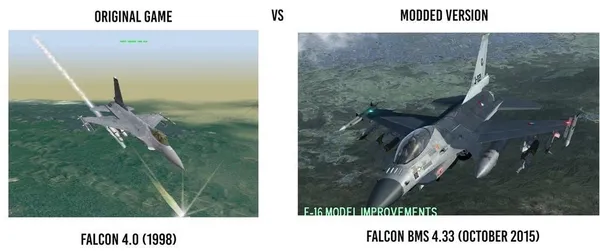 game không chiến - Falcon BMS (Falcon 4.0 mod)