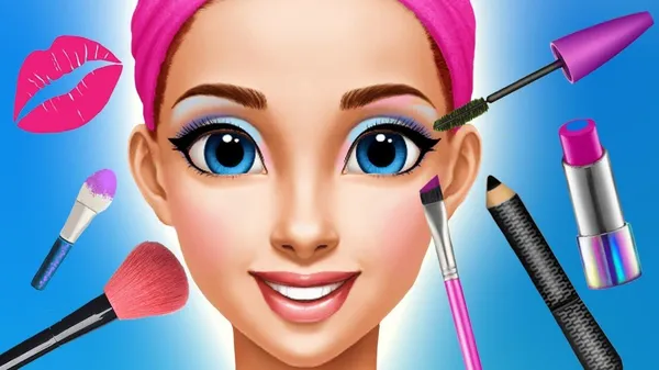 game trang điểm - Barbie Makeup Game